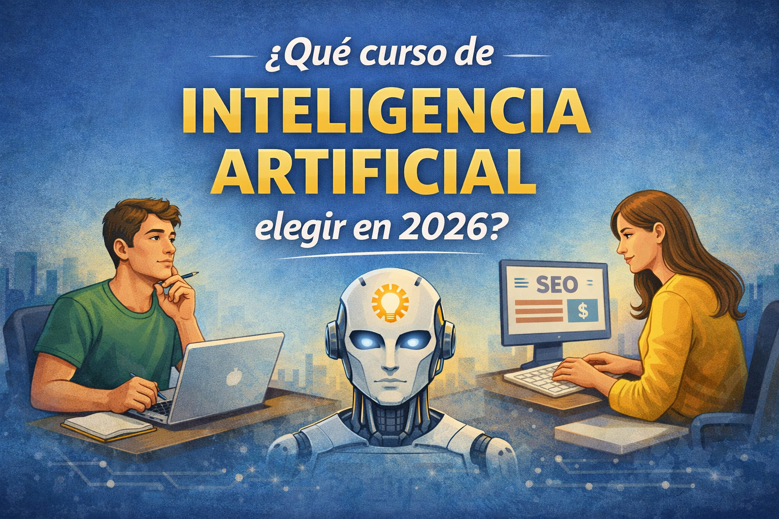qué curso de inteligencia artificial elegir en 2026 para principiantes desde cero